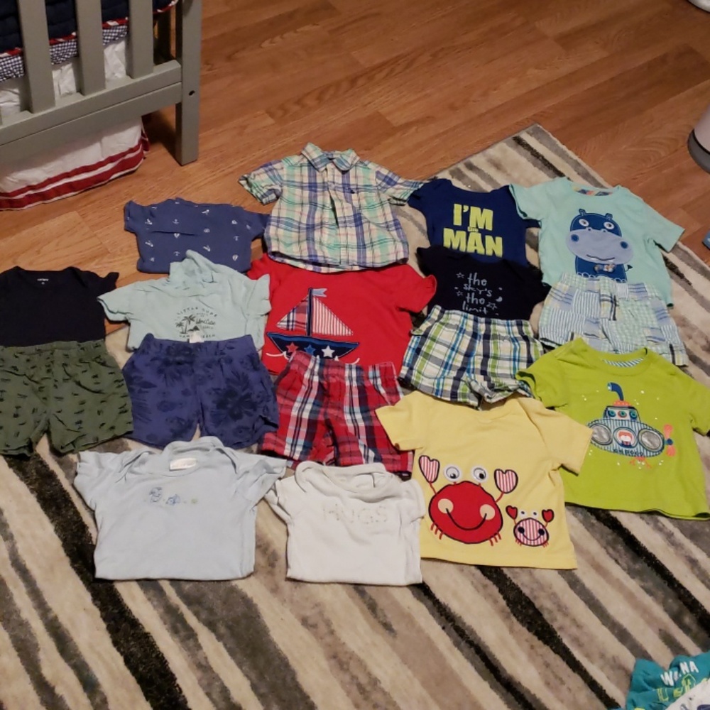 6-9 months boys summer clothing lot